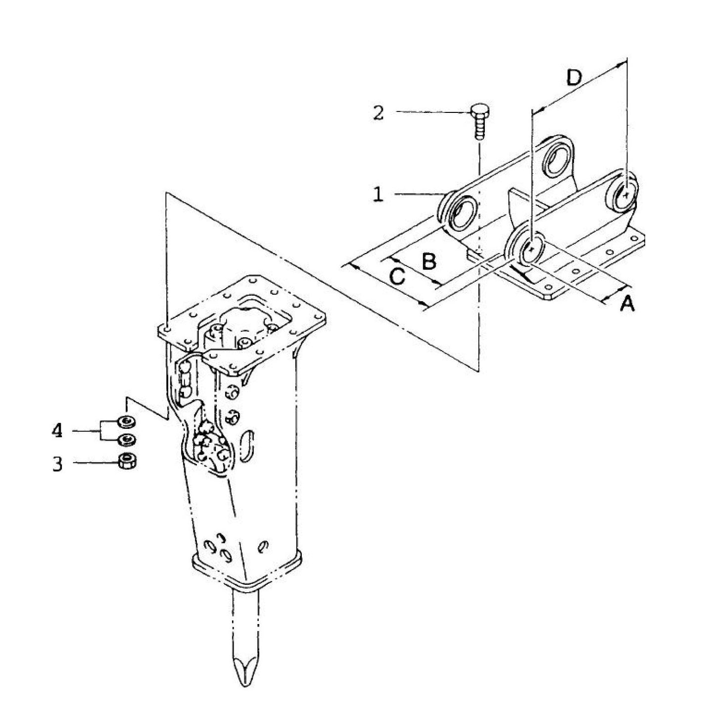 F6 Universal Top Cap Mounting Assembly Parts