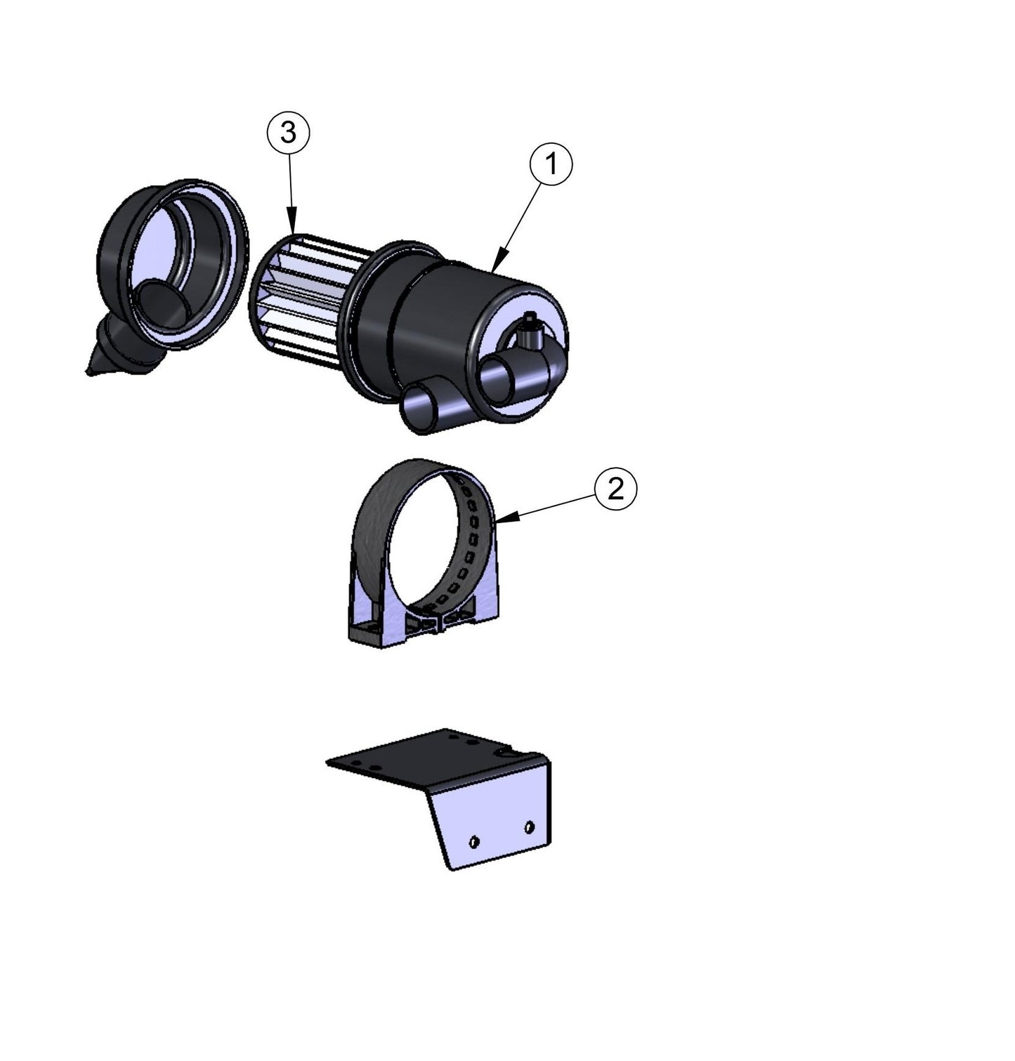 V-Series Maxi-Lite 7.5-8KW-Kubota 1105 Parts (Fig 1) By Allmand