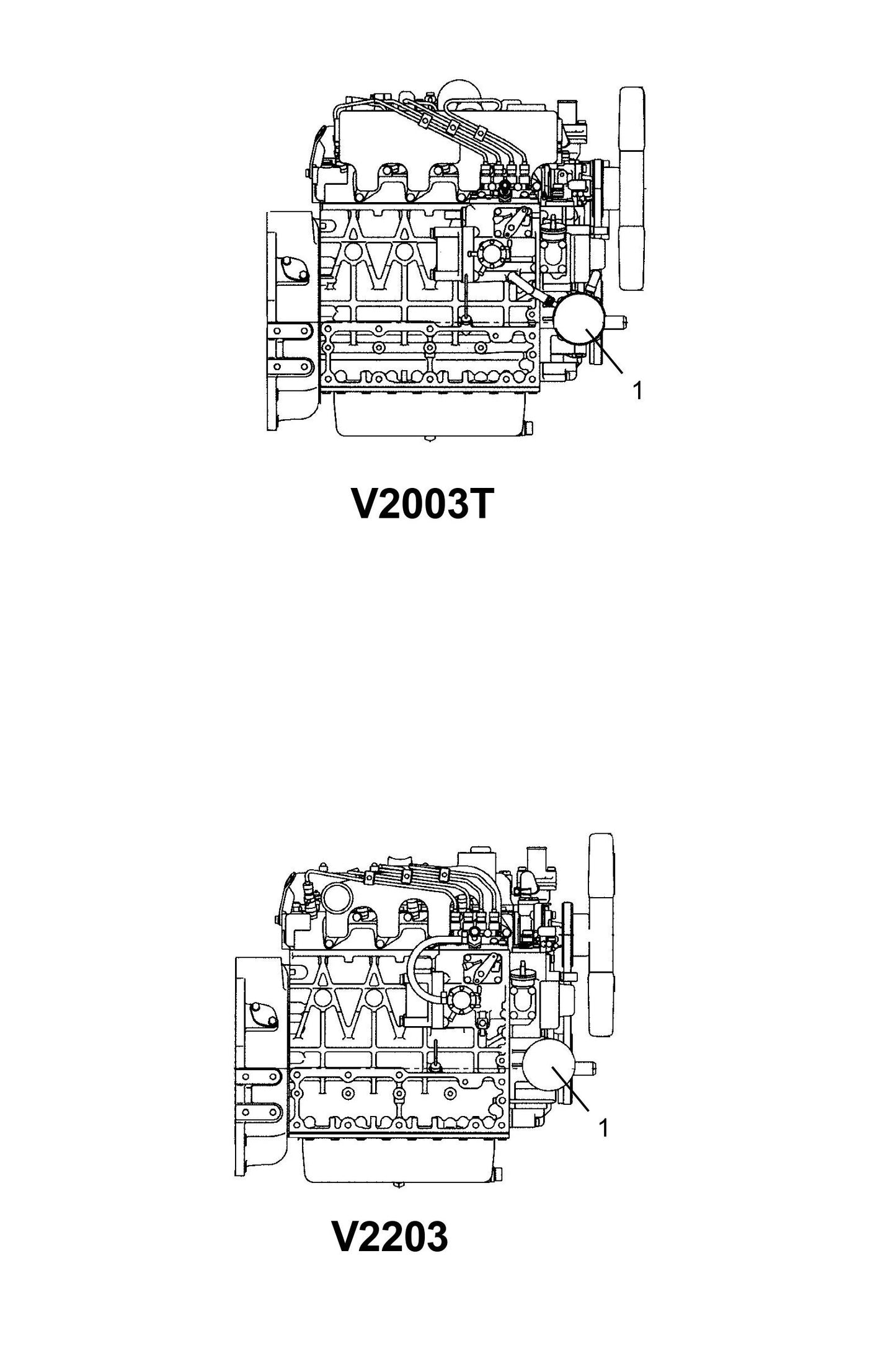 Maxi-Lite Laydown 15-20KW-Kubota V2003T and V2203 Parts By Allmand