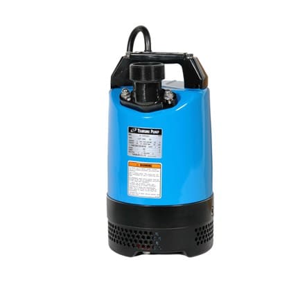 Tsurumi, LB-800A Auto Electric Submersible Water Pump — 4,920 GPH, 1 HP, 2in. Port