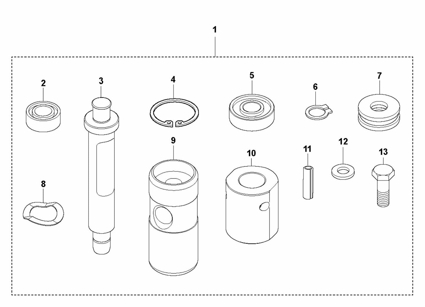 Forward & Reverse Piston Repair Kit Assembly Parts For LG 204 Petrol By Husqvarna