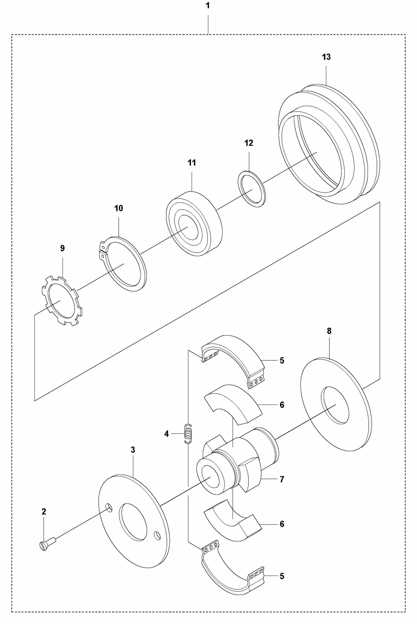 Centrifugal Clutch - Honda Assembly Parts For LG 204 By Husqvarna