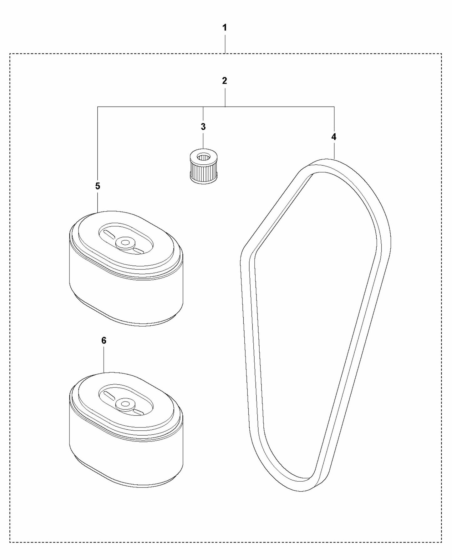 Start Up Kit- Honda Assembly Parts For LG 300 By Husqvarna