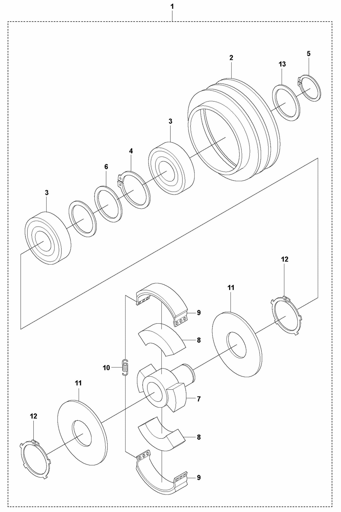 Centrifugal Clutch-Honda Assembly Parts For LG 400 By Husqvarna