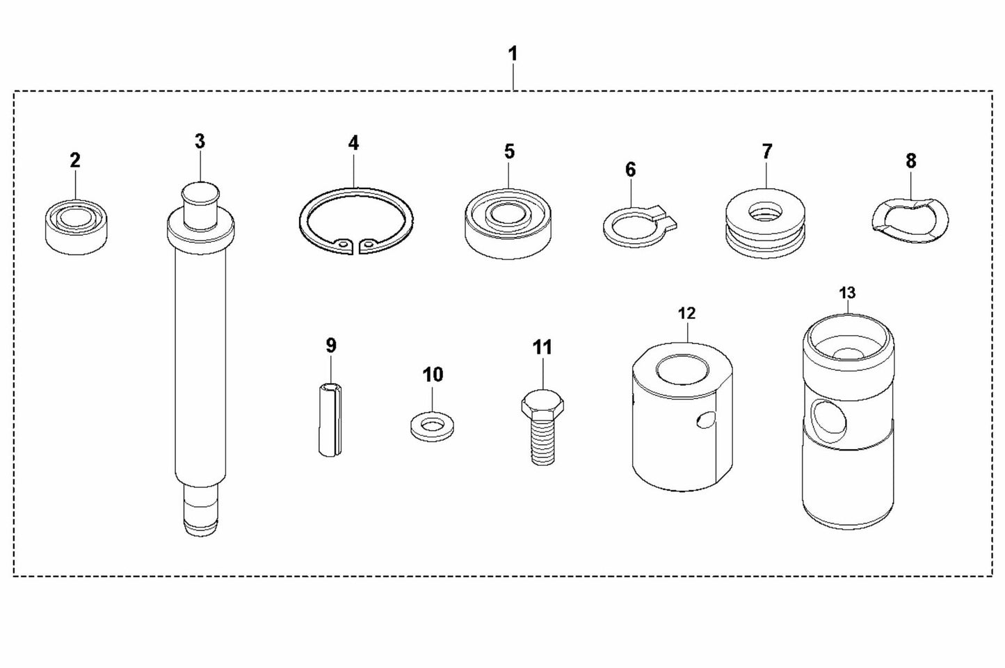 Forward And Reverse Piston Repair Kit Assembly Parts For LG 400 By Husqvarna