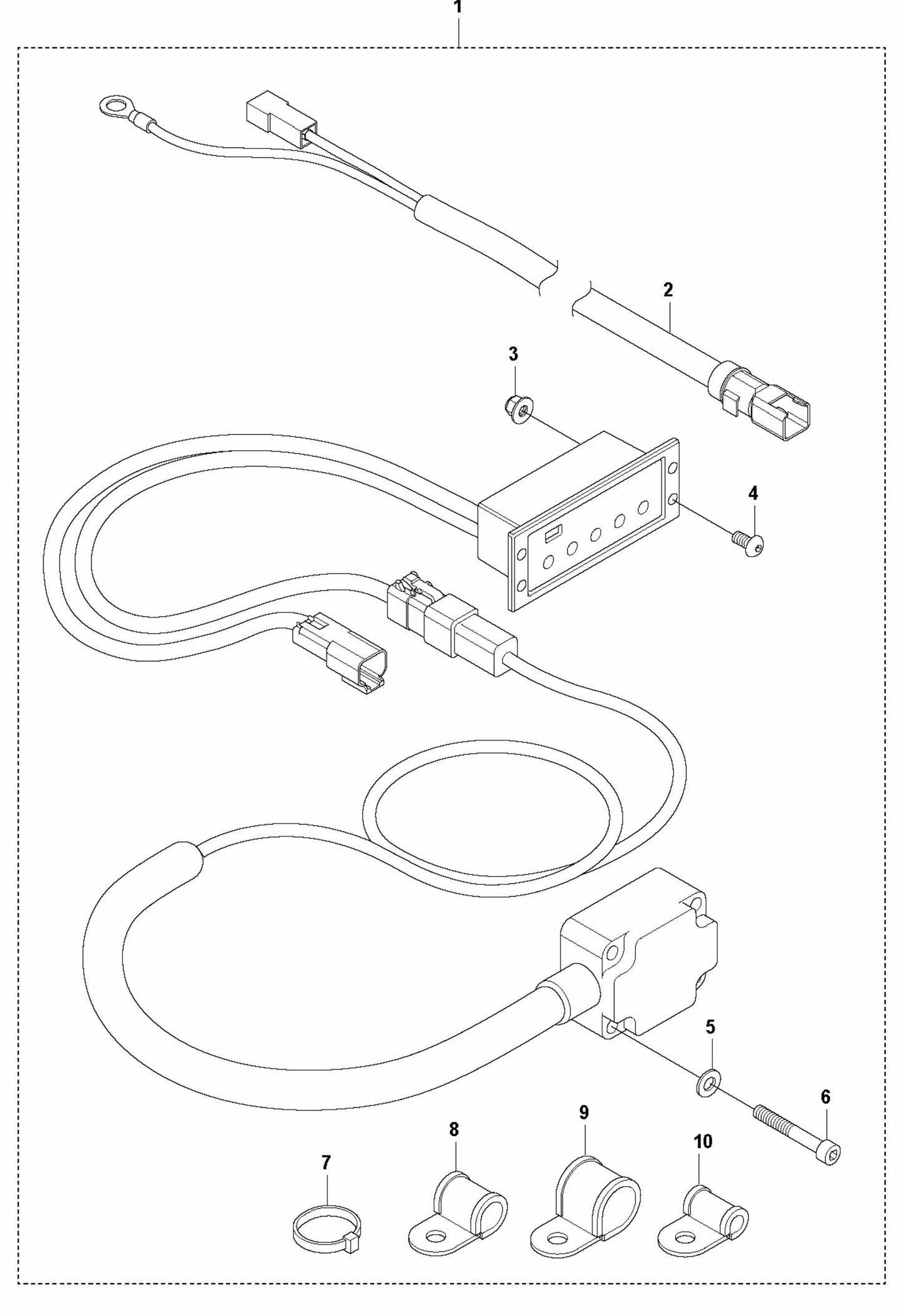 Compaction Indicator Kit Assembly Parts For LG 400 By Husqvarna