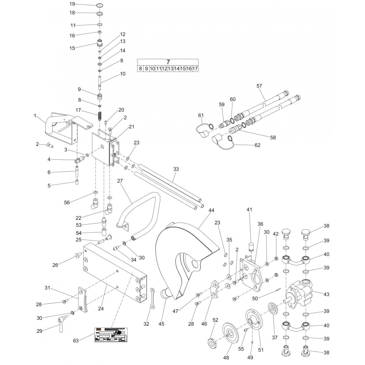 LS 14 Cut Off Saw Parts By Atlas Copco