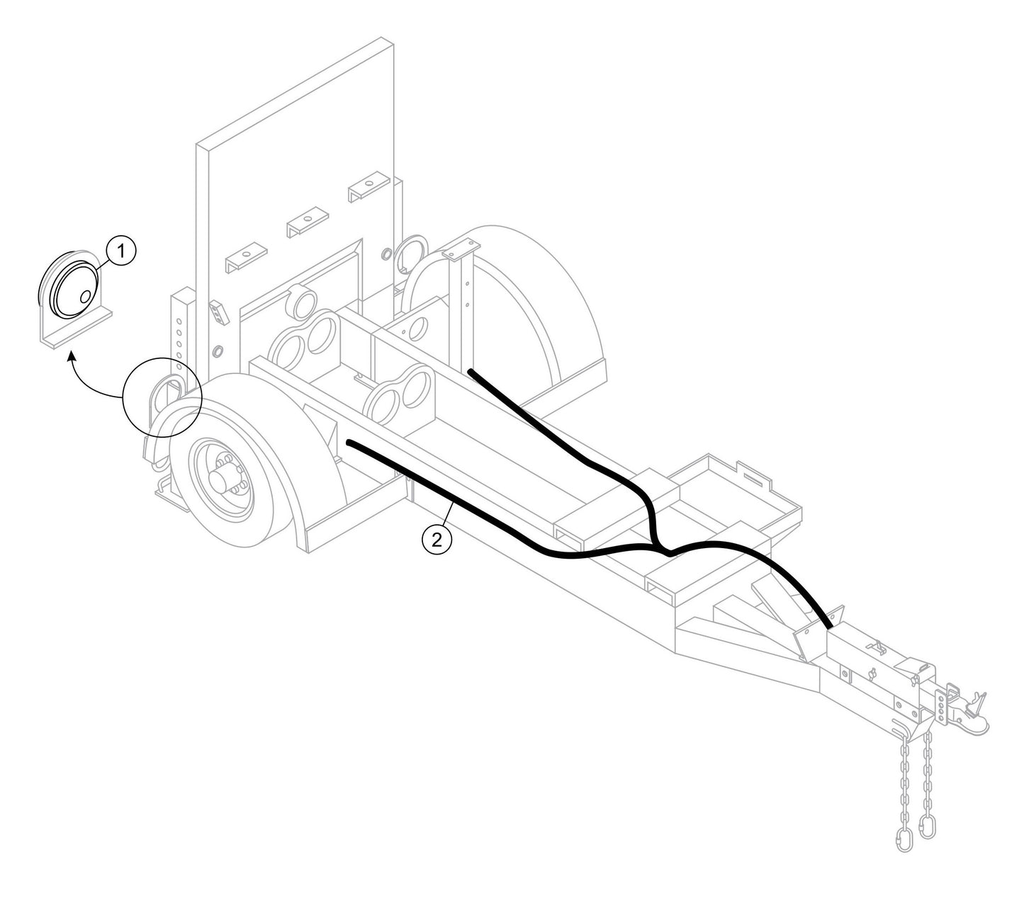 LS300 Brake Light Assembly Parts