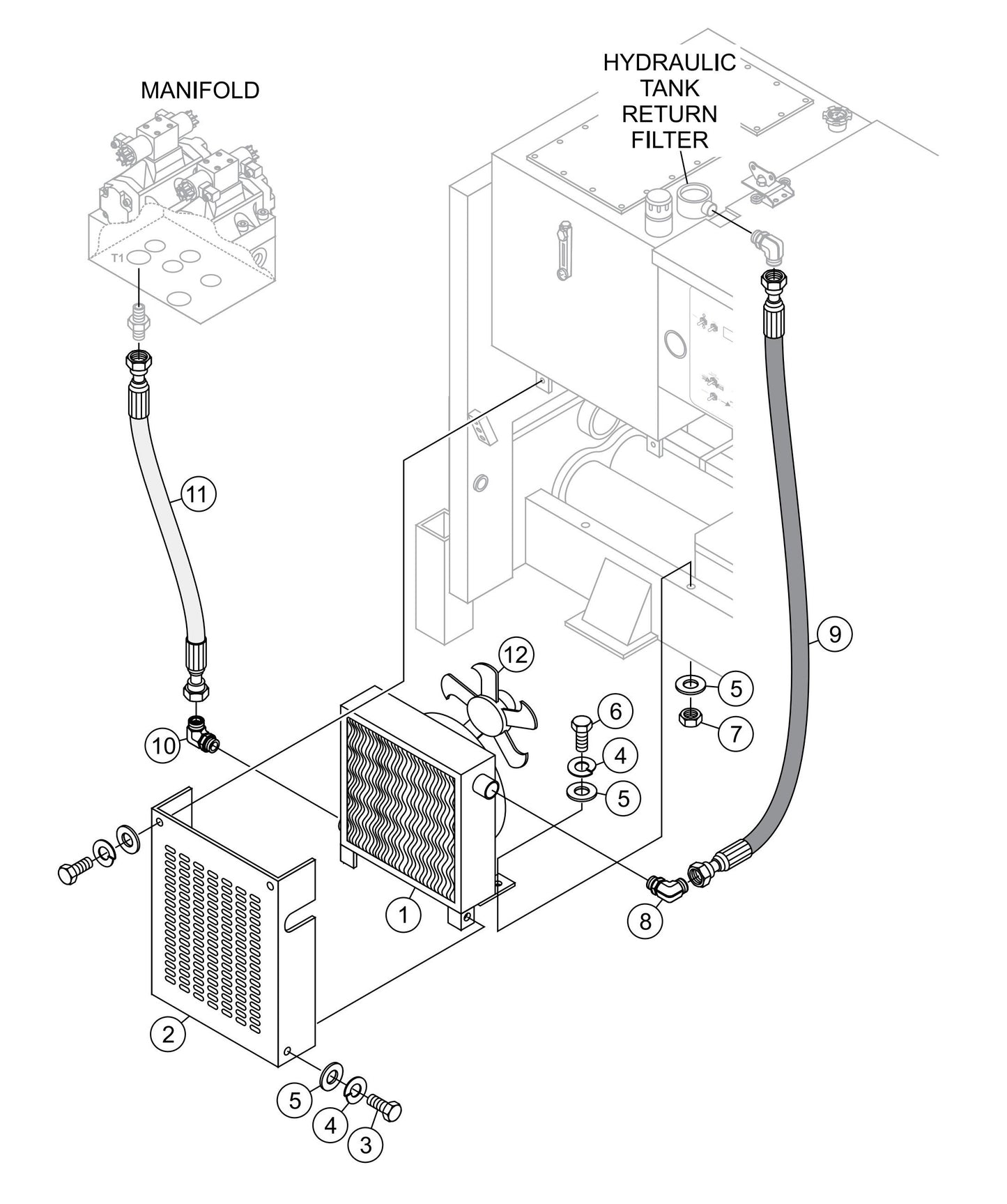 LS300 Heat Exchanger Assembly Parts