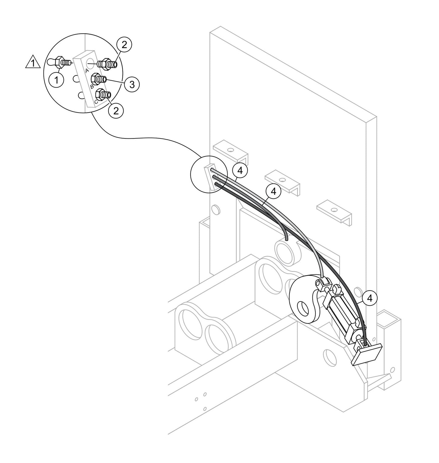 LS300 Lubrication Panel Assembly Parts