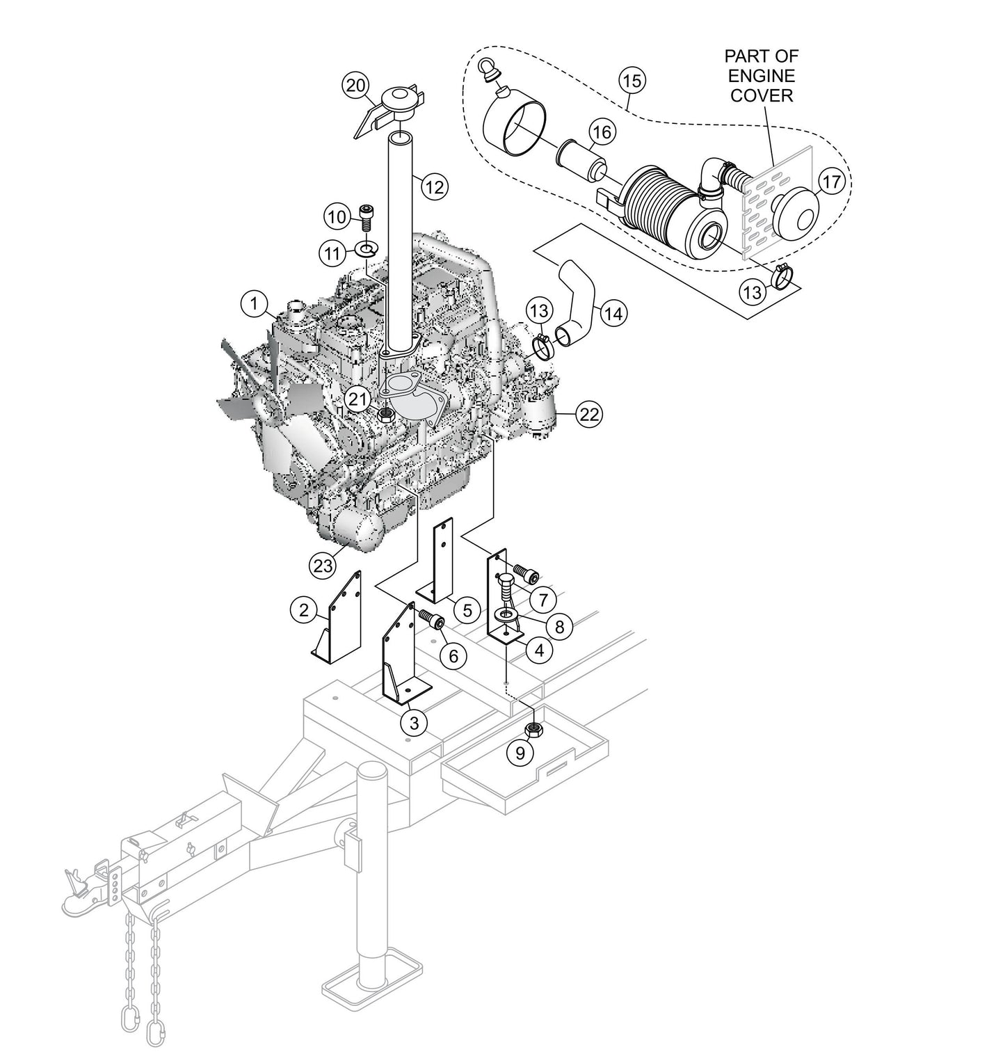 LS300 Engine Assembly Parts