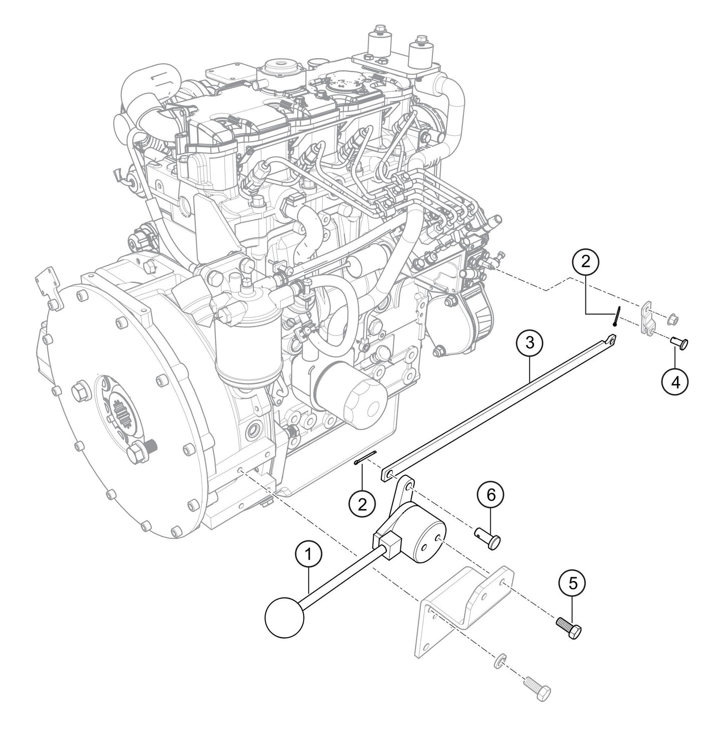 LS300P Throttle Assembly Parts