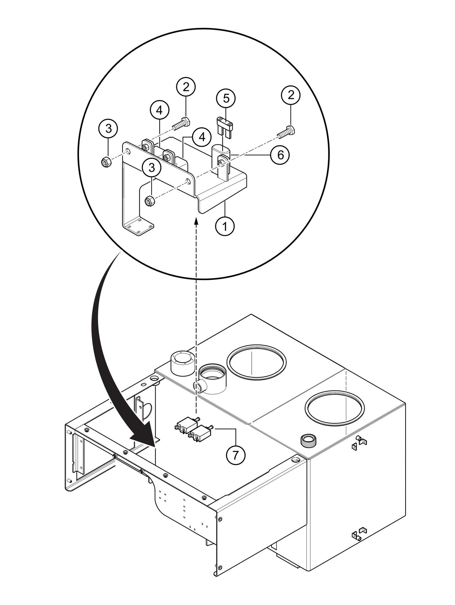 LS300P Fuses and Relays Assembly Parts