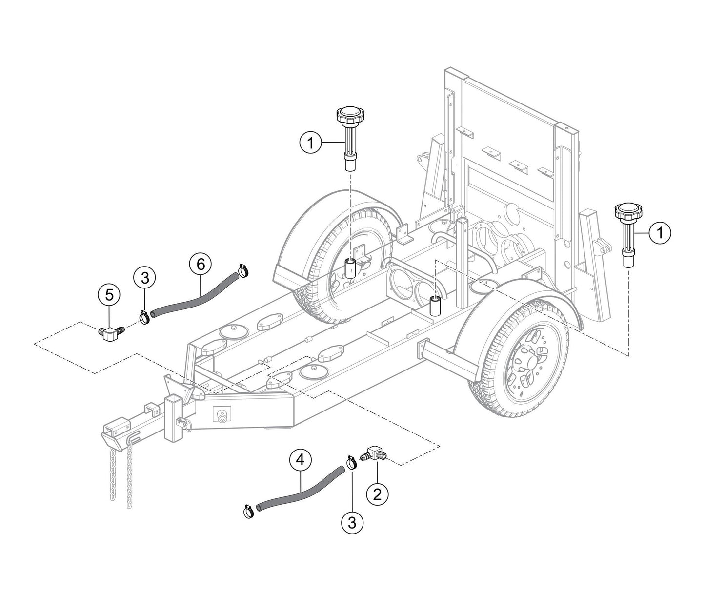 LS450 Fuel Tank Assembly Parts