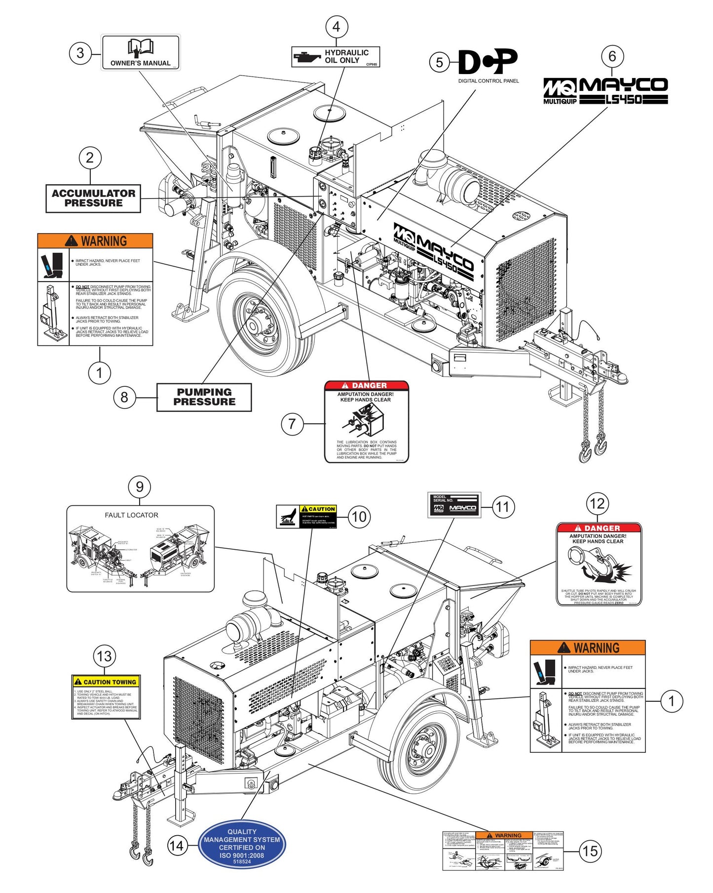 LS450 Nameplate and Decals Assembly-1 Parts