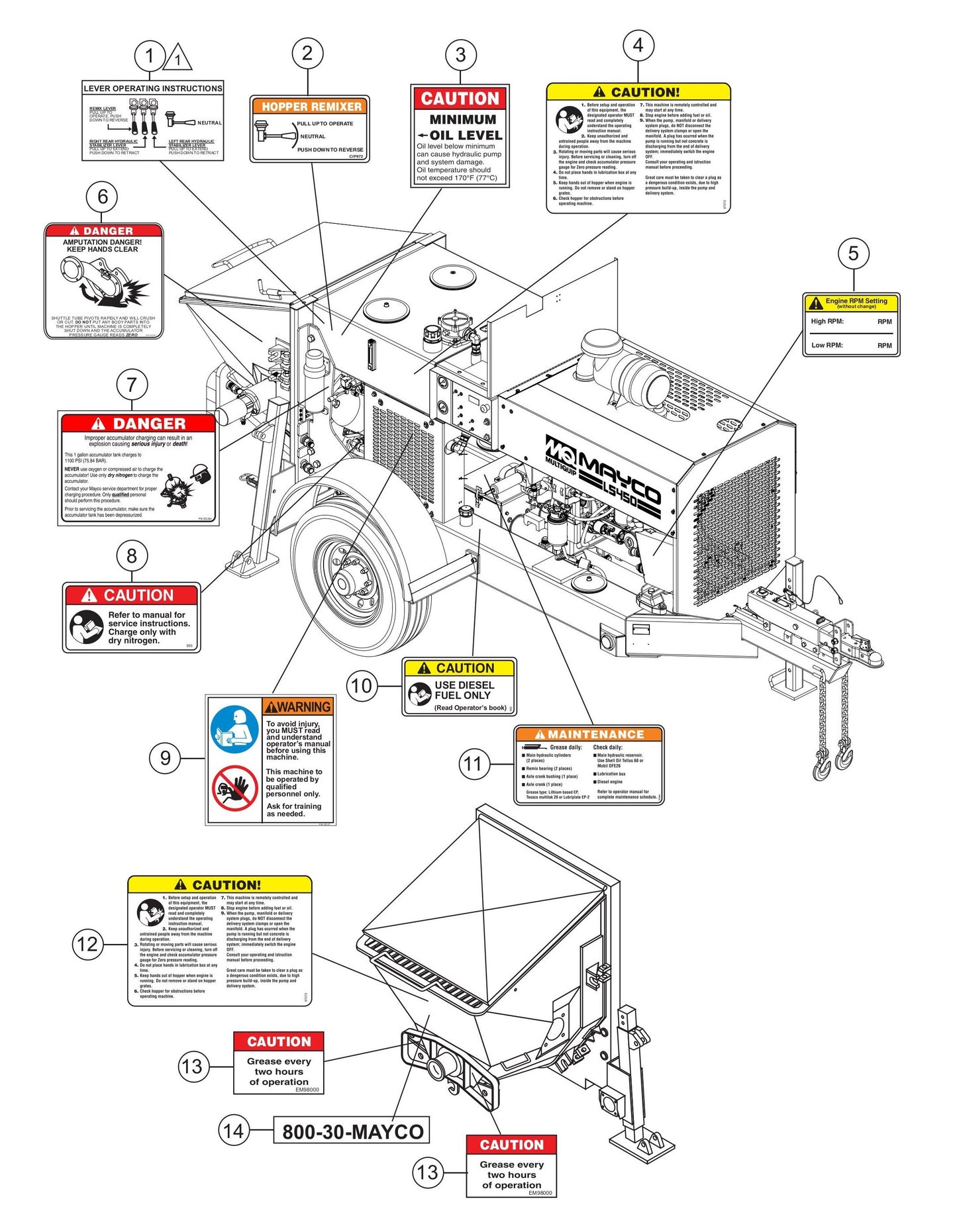 LS450 Nameplate and Decals Assembly-2 Parts