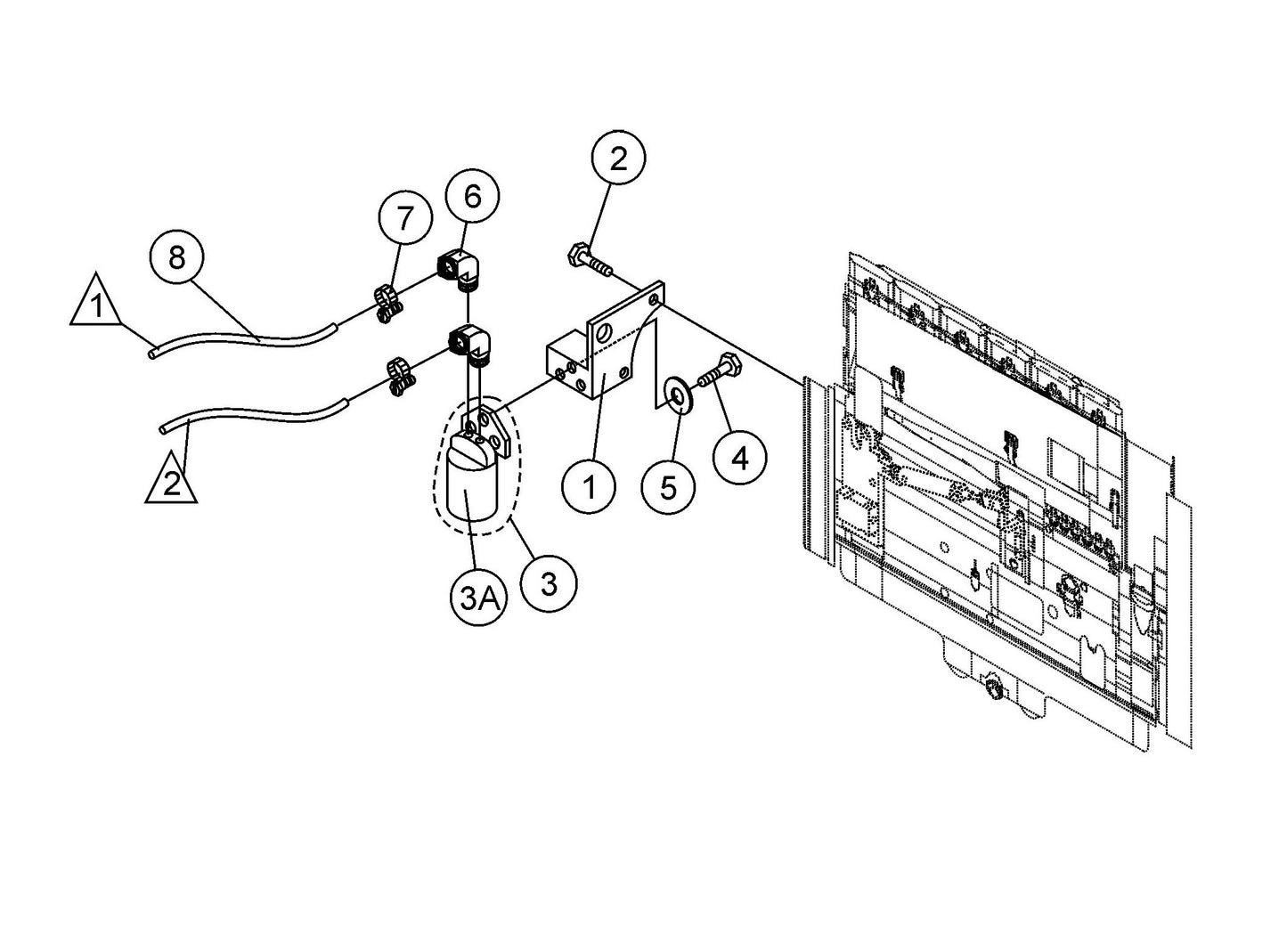 LS-60TD Water Separator Assembly Parts