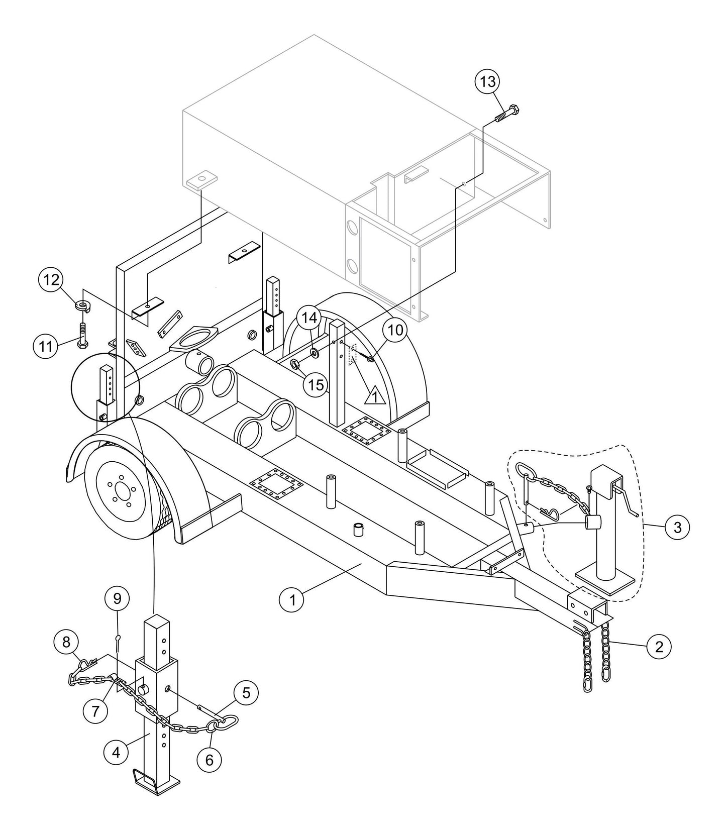 LS-60TD Frame Assembly Parts