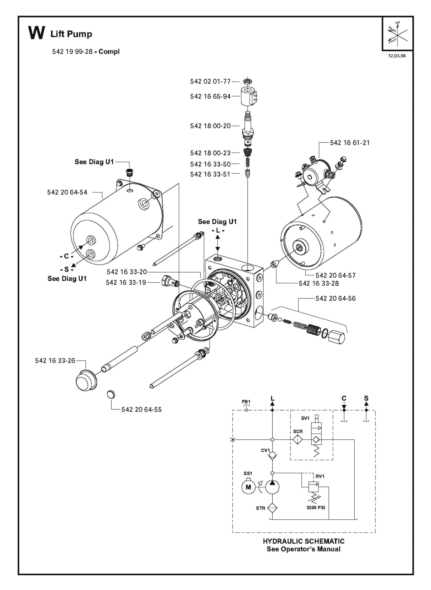Lift Pump Parts for FS4800 D By Husqvarna