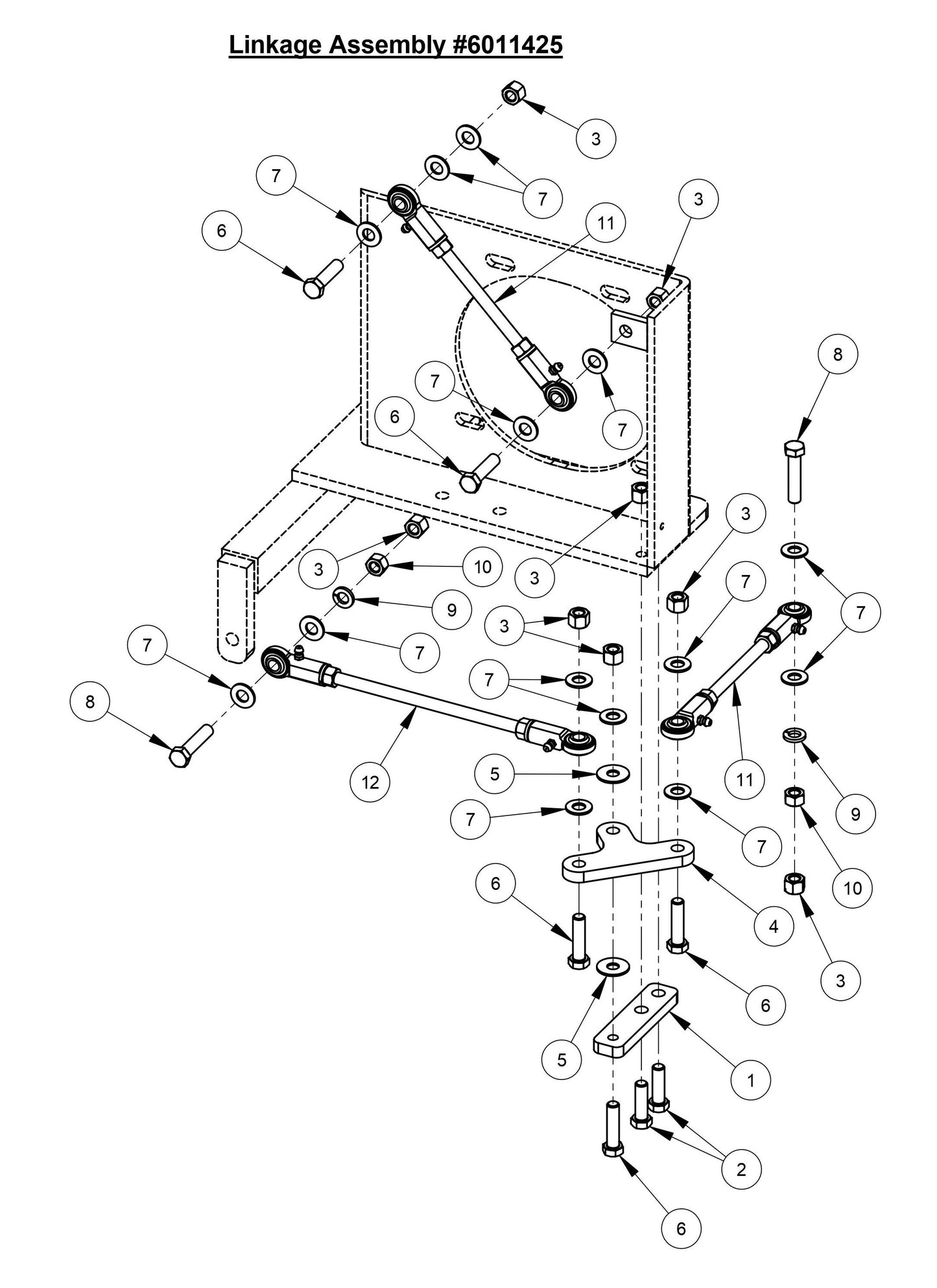 CC3535JBVP Linkage Assembly