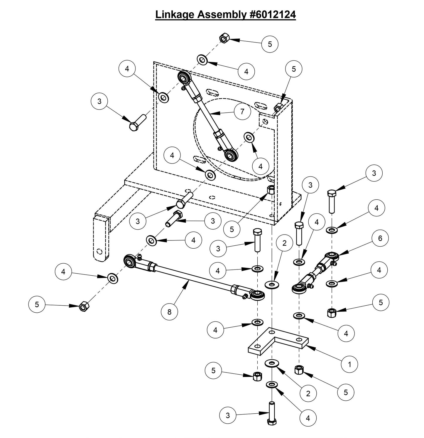 CC3700TE Linkage Assembly