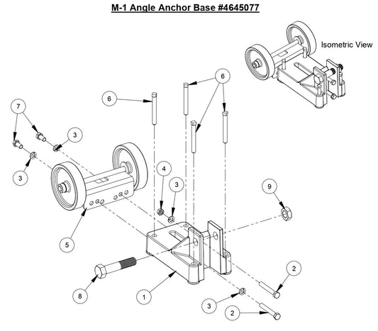 M-1 Angle Anchor Base