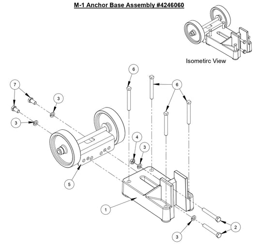 M-1 Anchor Base Assembly