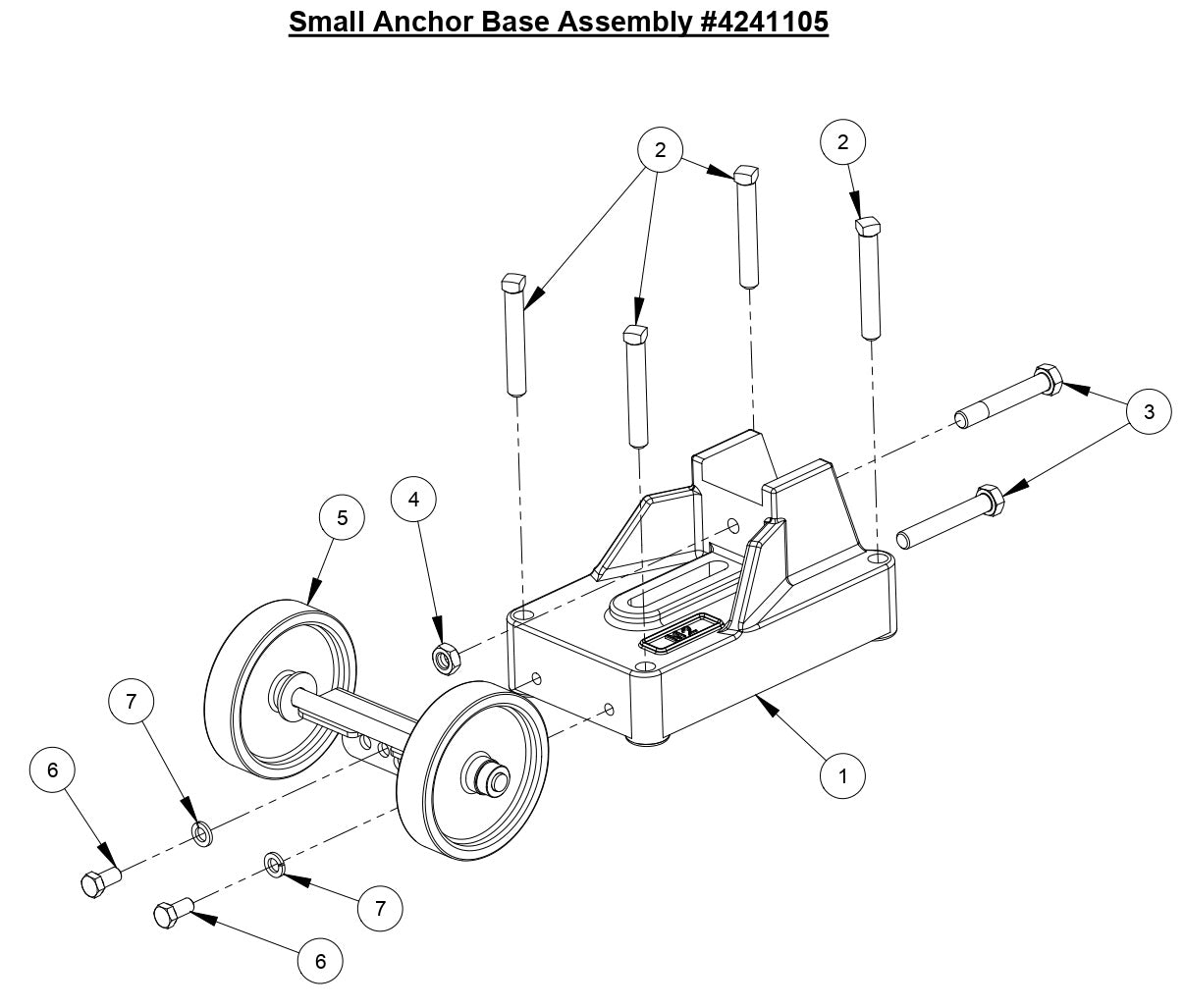 M-2 Small Anchor Base Assembly