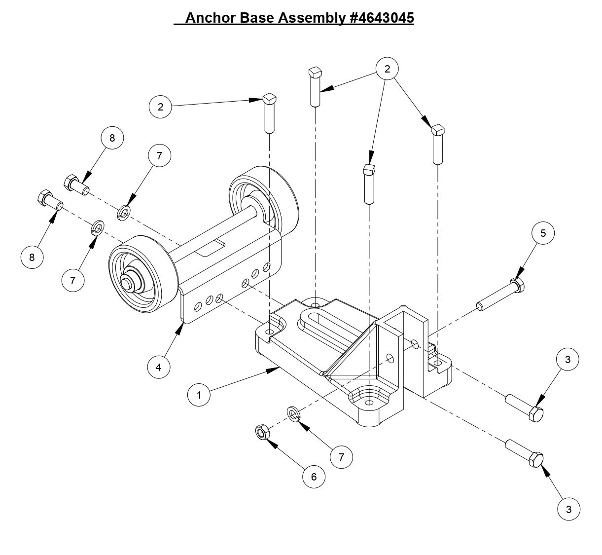 M-3 Anchor Base Assembly