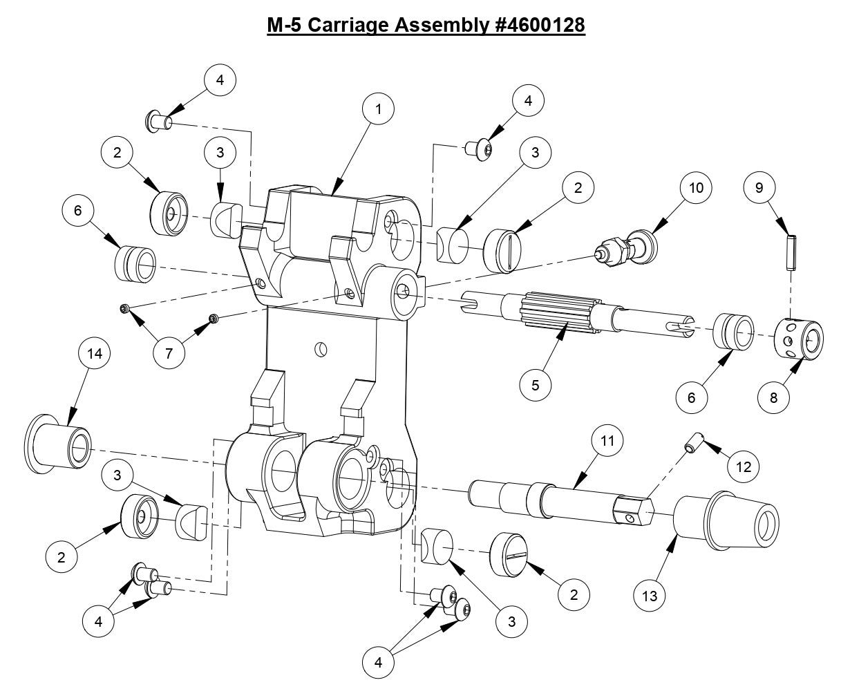M-5 Carriage Assembly