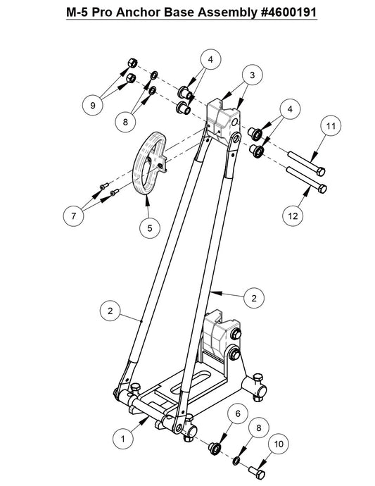 M-5 Pro Anchor Base Assembly