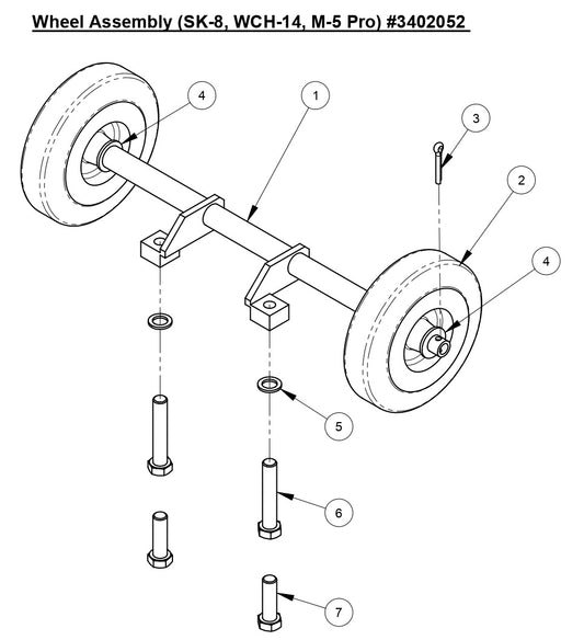 M-5 Pro Wheel Assembly
