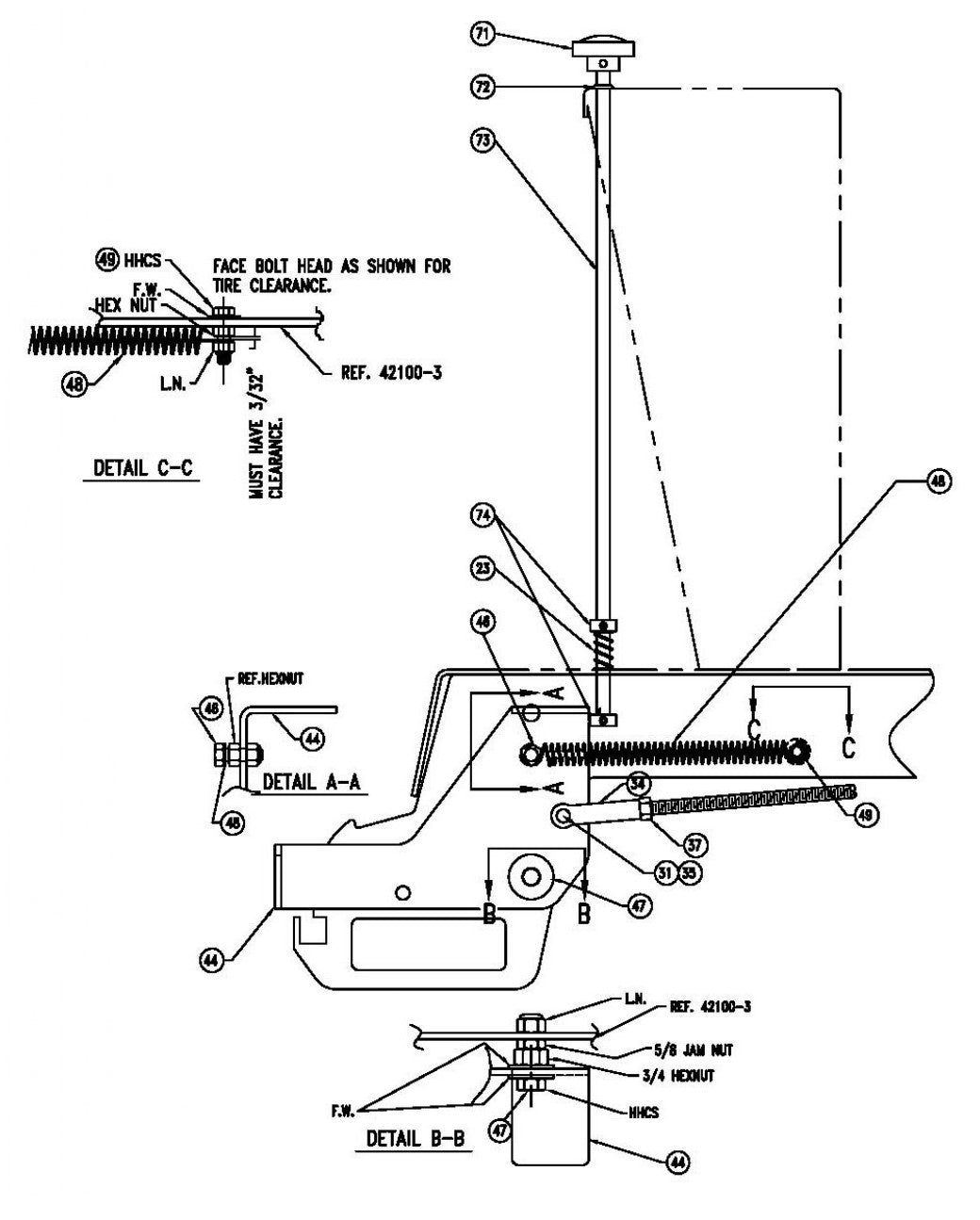 MB-16 Brake System Diagram 1 Parts By Miller Curber