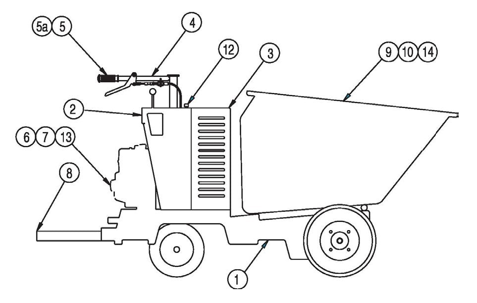 MB-16 General Arrangement Parts By Miller Curber