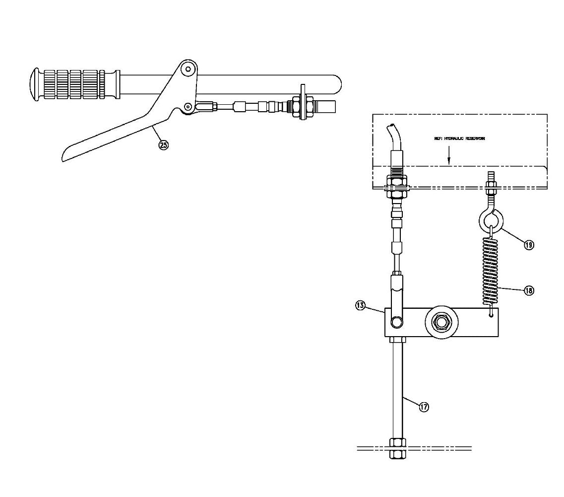 MB-16 Travel Speed Control Parts Listing Parts By Miller Curber