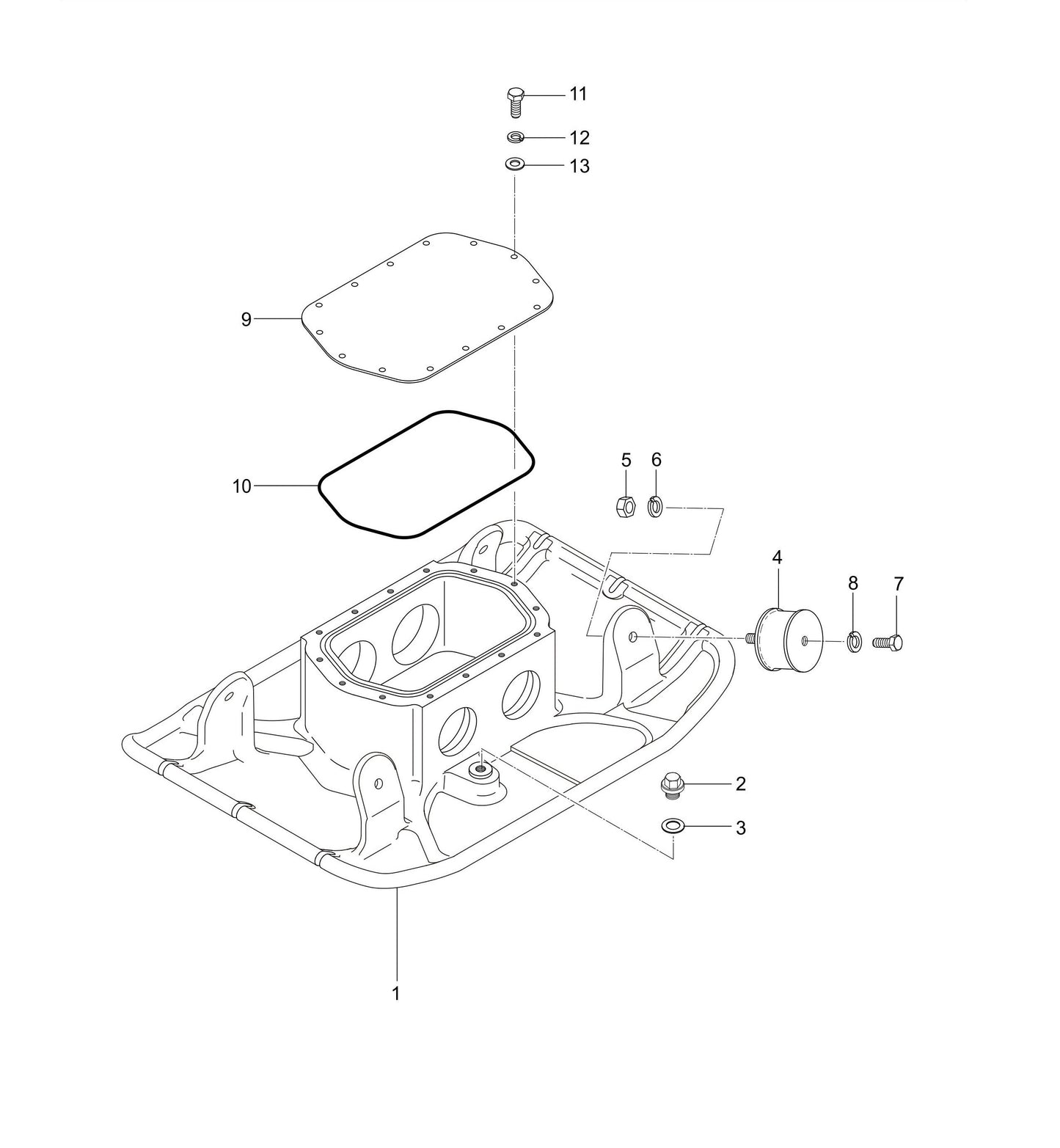 MVH128GH Vibrating Plate Assembly Parts