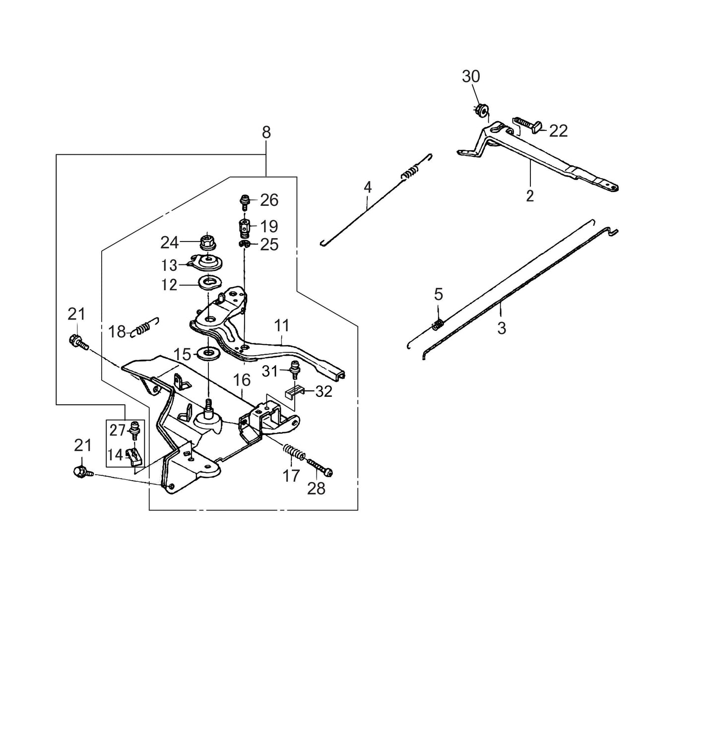 MVH208GH Honda GX240UT2SMXC/GX270UT2SCM Engine Control Assembly Parts