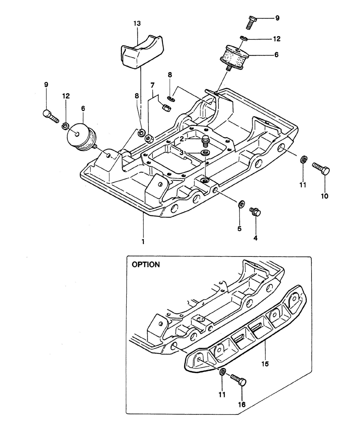 MVH304GHB Vibrating Plate Assembly Parts