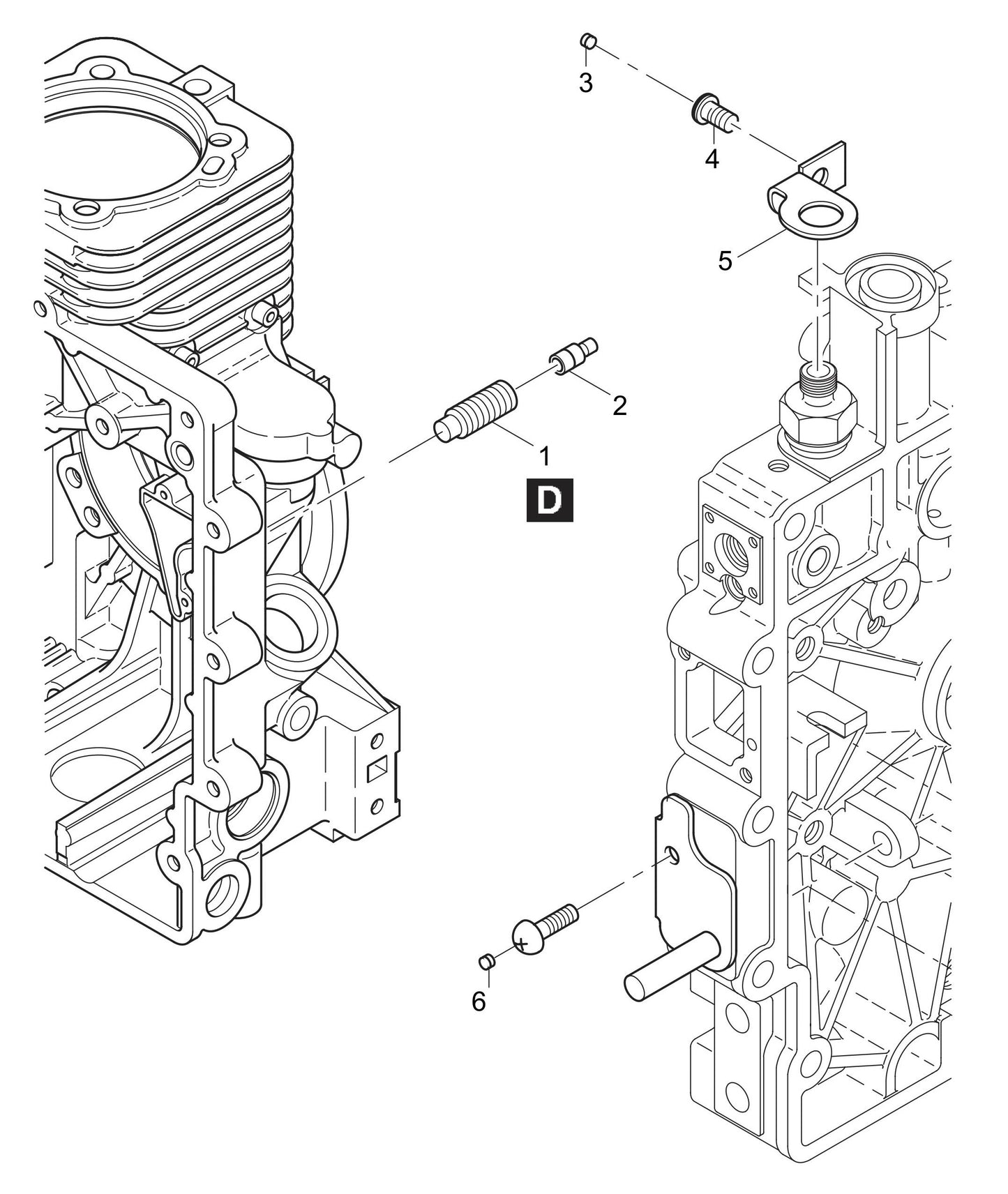 MVH308DZ HATZ 1B30 Engine Special Equipment EPA Assembly Parts