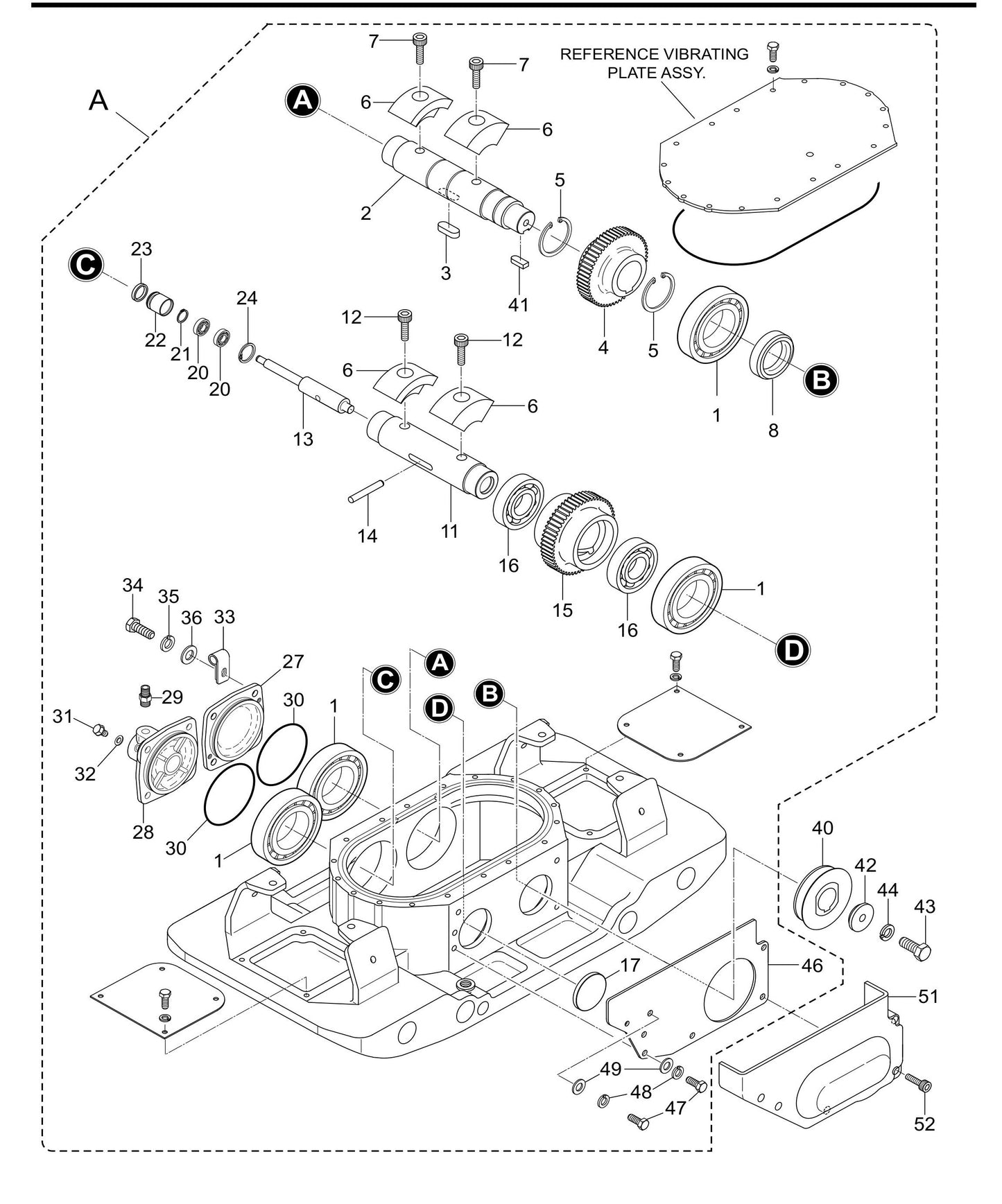 MVH308GH Vibrator Assembly Parts