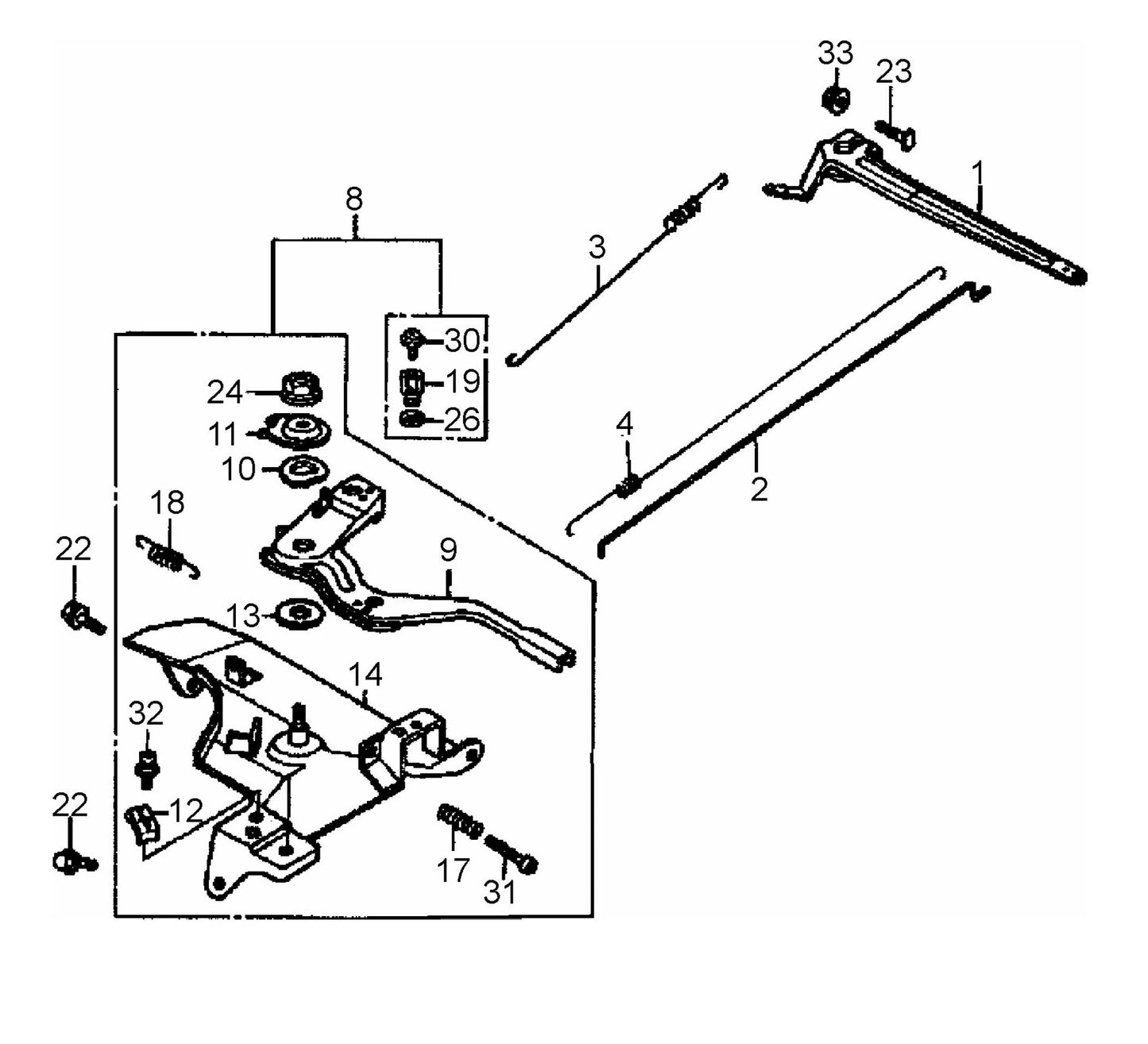 MVH402GHB HONDA GX390K1SMX2 Engine Control Assembly Parts