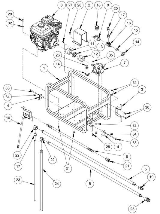Main Assembly Parts By MBW
