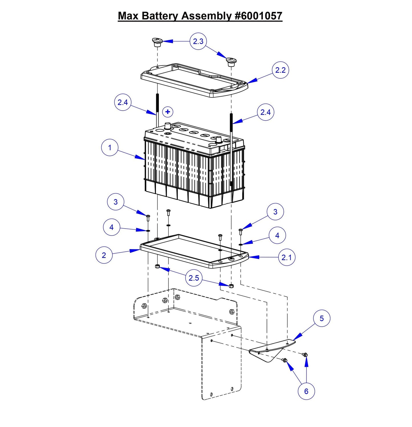 CC5049 Max Battery Assembly