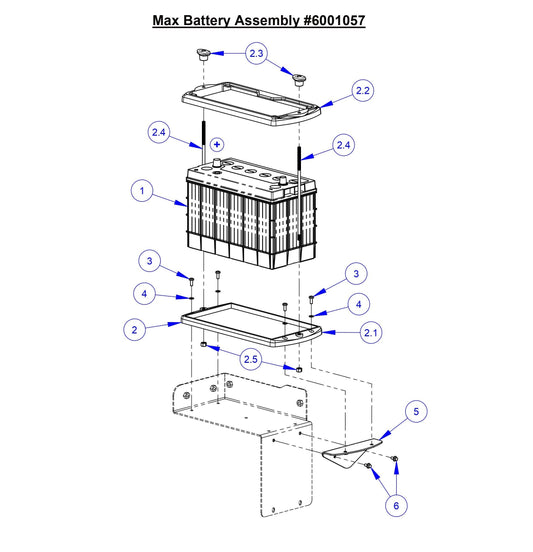 CC5049 Max Battery Assembly