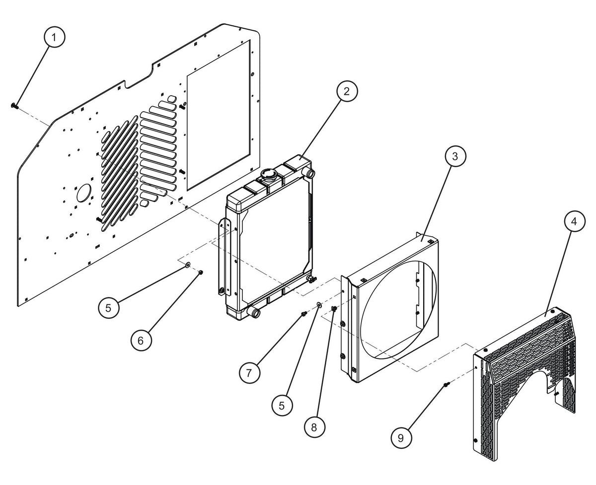 Maxi-Lite (SN 11-001672 to 11-999999) CAT C1.5 Turbo Engine Group (3 of 4) Assembly Parts by Allmand