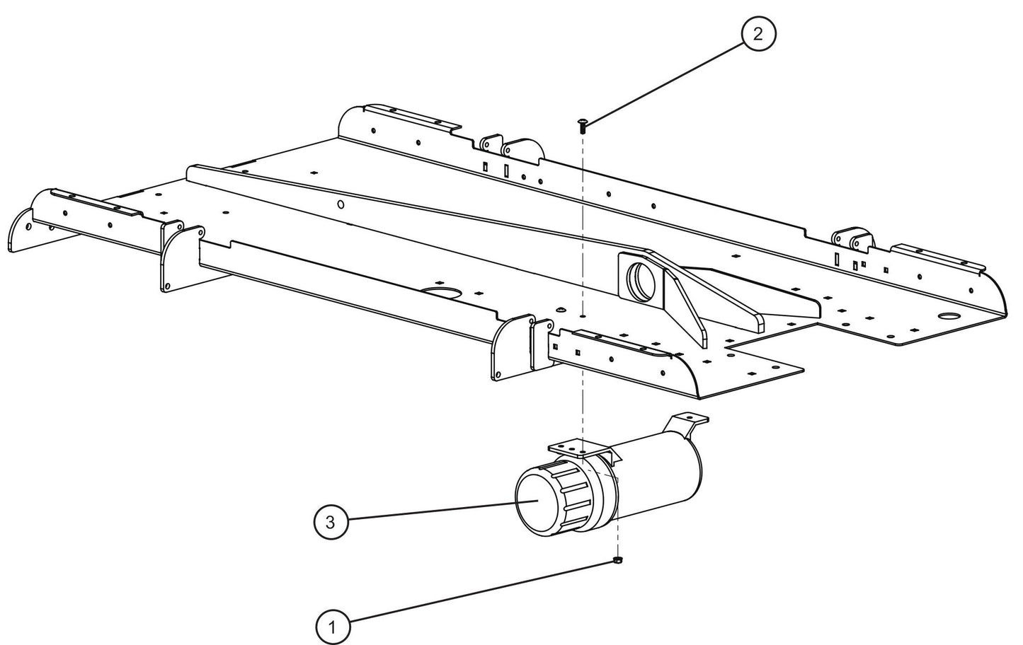 LD Series Maxi-Lite II-Manual Canister Options Assembly Parts By Allmand