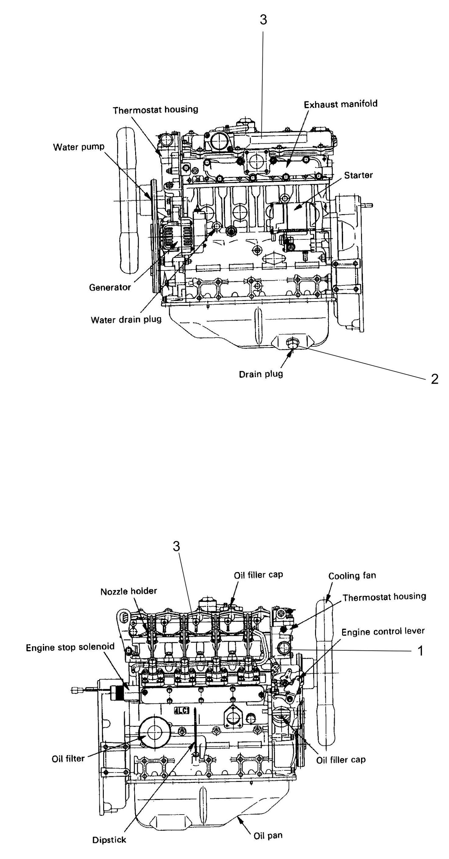 Maxi-Lite 15330 and 20330-Isuzu 4LE1 Assembly Parts By Allmand