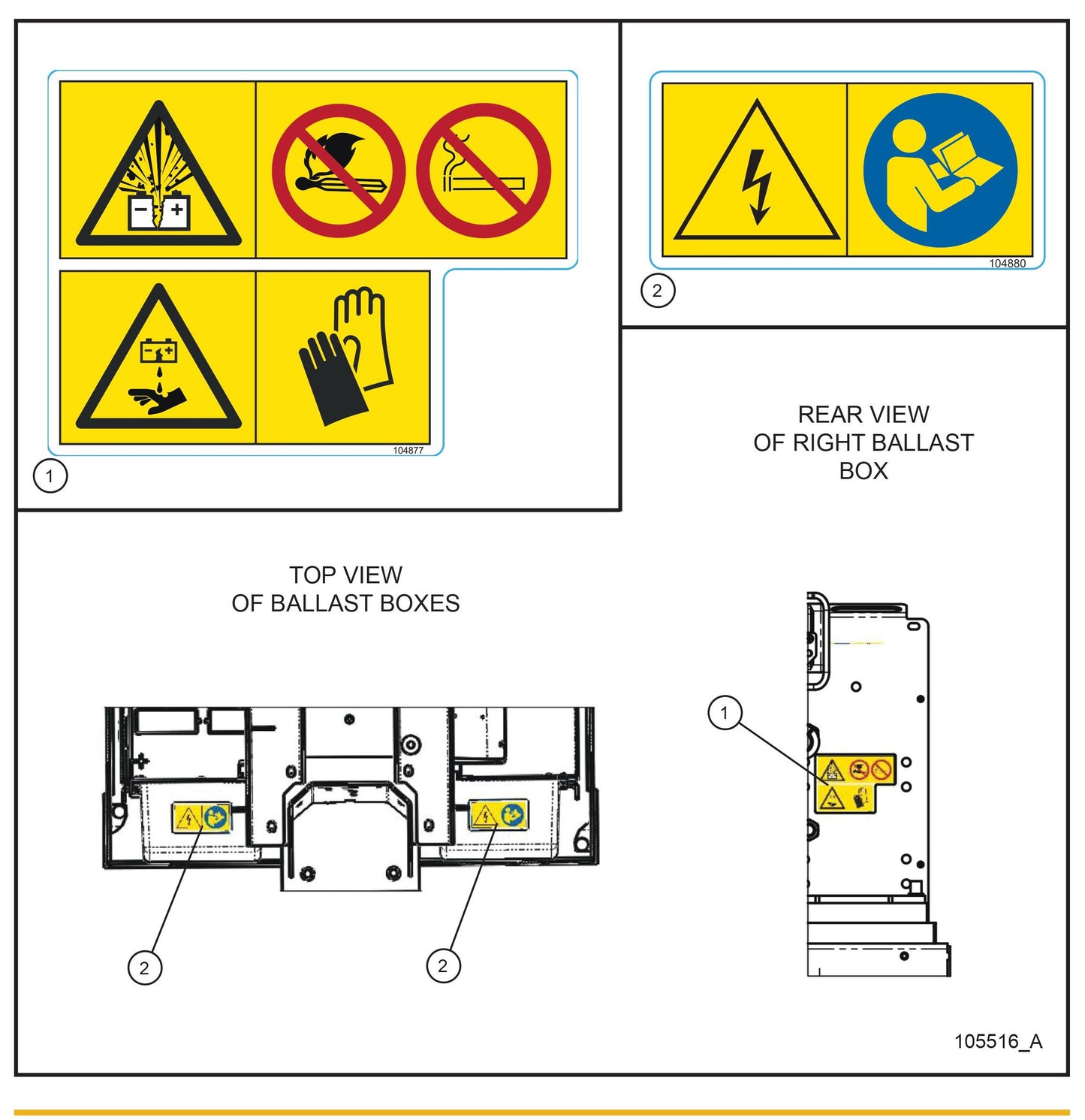 CE V-Series Night Lite Pro II NL Pro II CE Spec Decals (3 of 3) Parts By Allmand