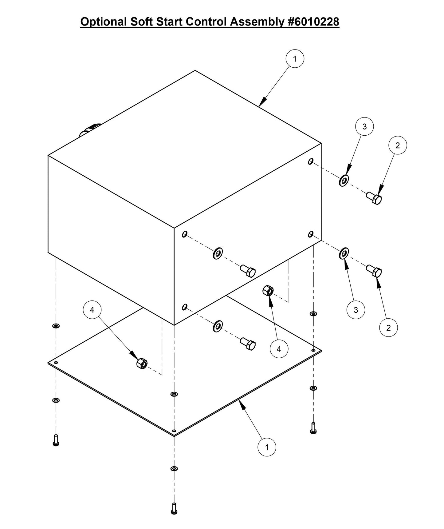 CC3700TE Optional Soft Start Control Assembly