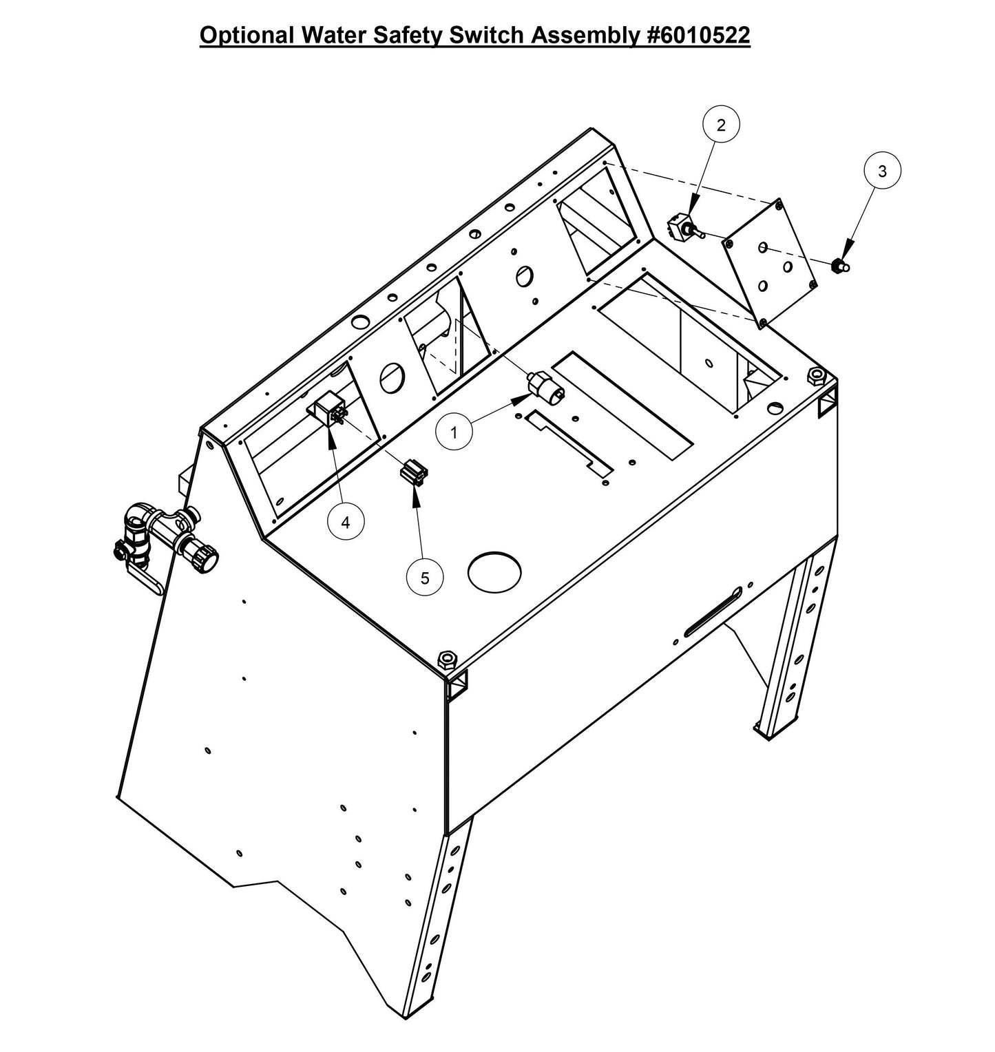 CC3728 Optional Water Safety Switch Assembly